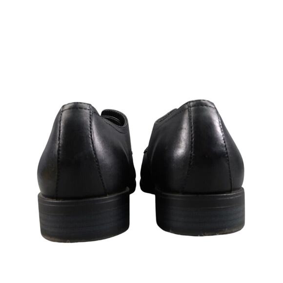 Nordstrom Shoes Men 10 Oxford Derby Dress Formal Leather OrtholiteBlack Classic